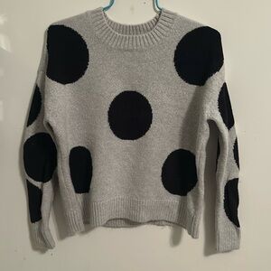 Women’s XL Chelsea & Theodore Polka Dot Sweater